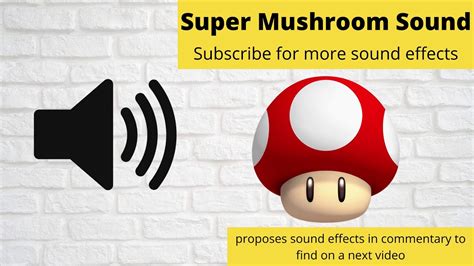 mario mega mushroom sound effect.